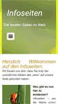 Mobile Screenshot of infoseiten.eu